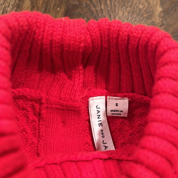 Size 6 Janie and Jack sweater - Picture 3 of 7